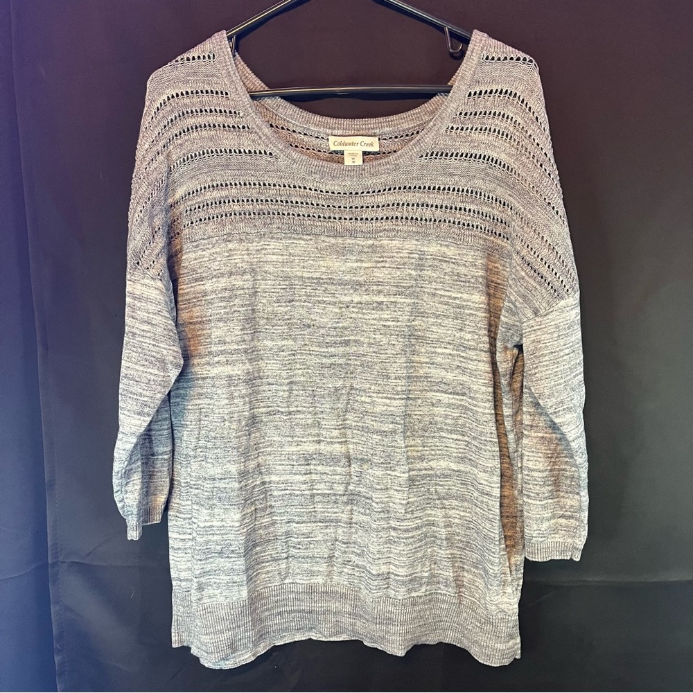 Coldwater Creek sweater. Size 1X EUC